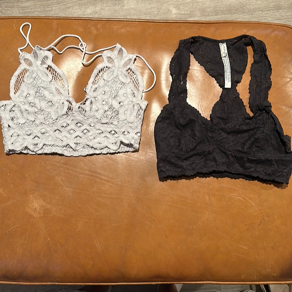 2 Free People Bralettes